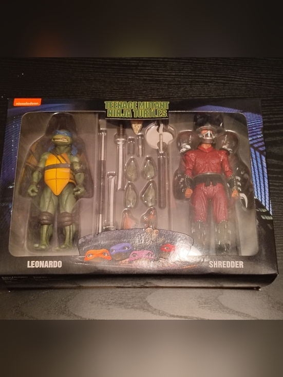 Neca Other - TMNT Leonardo And Shredder Action Figure Set